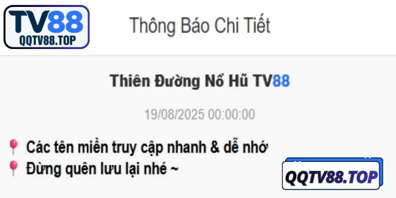 Cách link vào TV88 2025 chính xác và an toàn